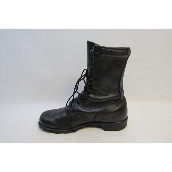 Ro Search Mens Size 6.5 W Black Leather Soft Toe Laces Tactical Work Boots main image 9
